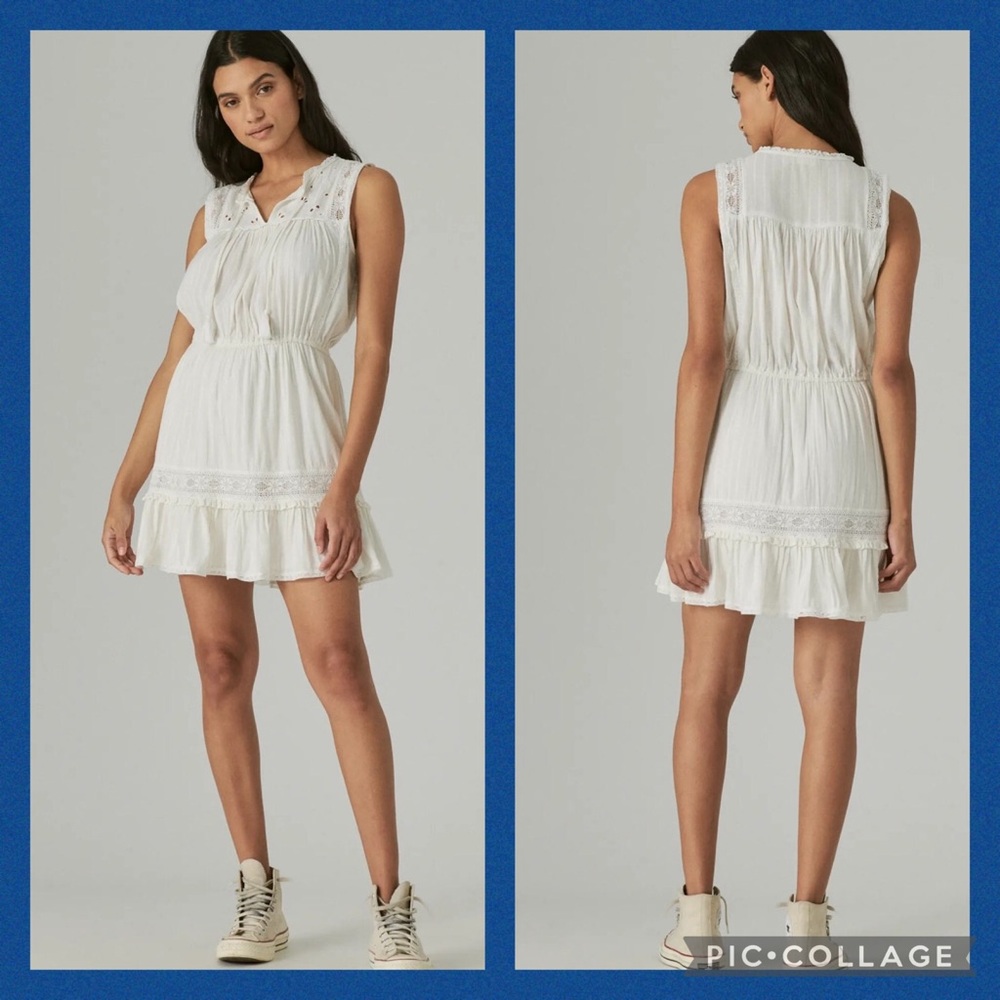 Lucky Brand Peasant Dress